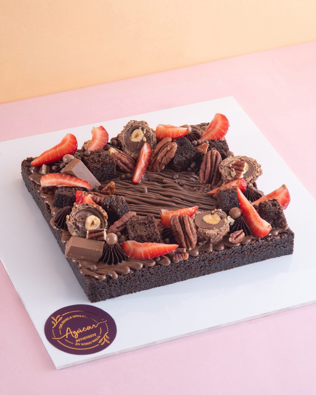 Fudge Brownie Cake