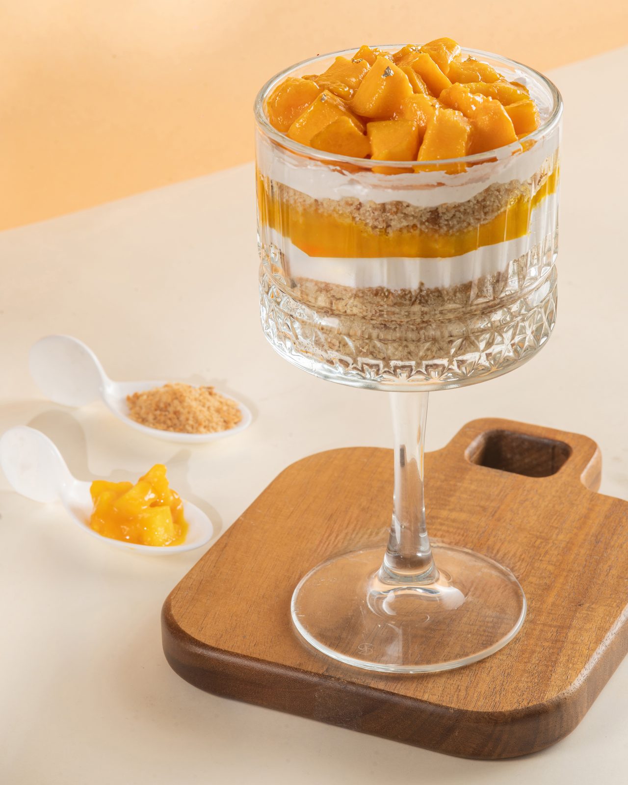 Classic Mango Trifle Jar